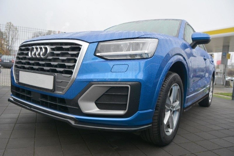 Zij Skirts Diffusers Audi Q2 MK.1 Glanzend Zwart