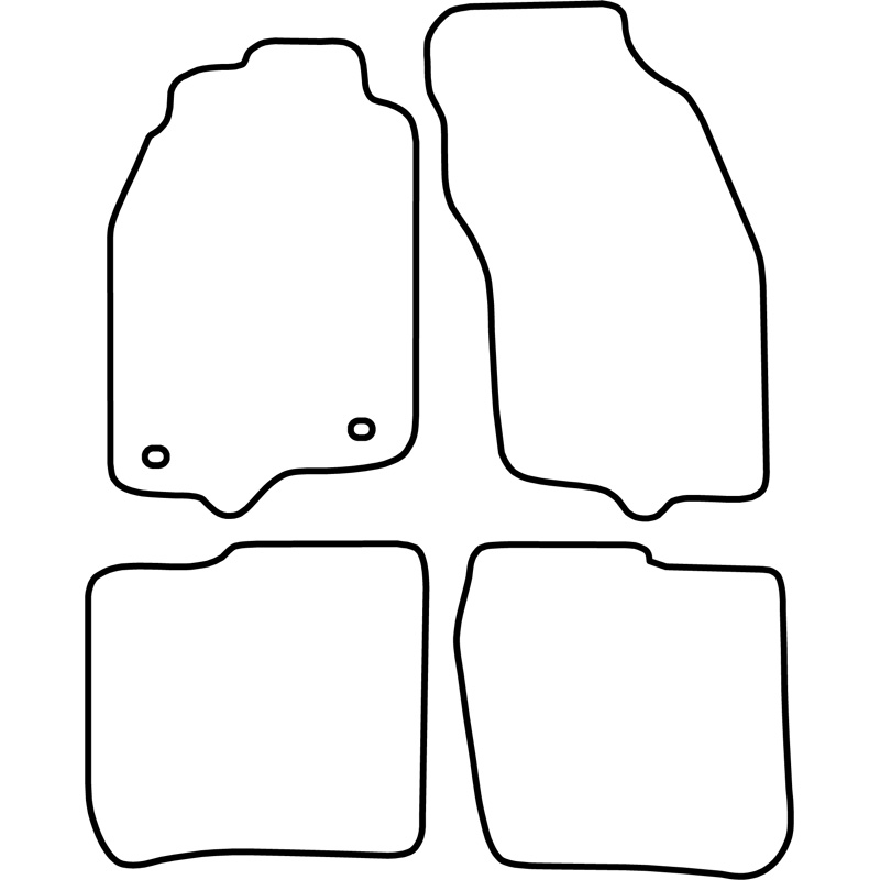 Automatten  Mitsubishi Carisma 1995-2001