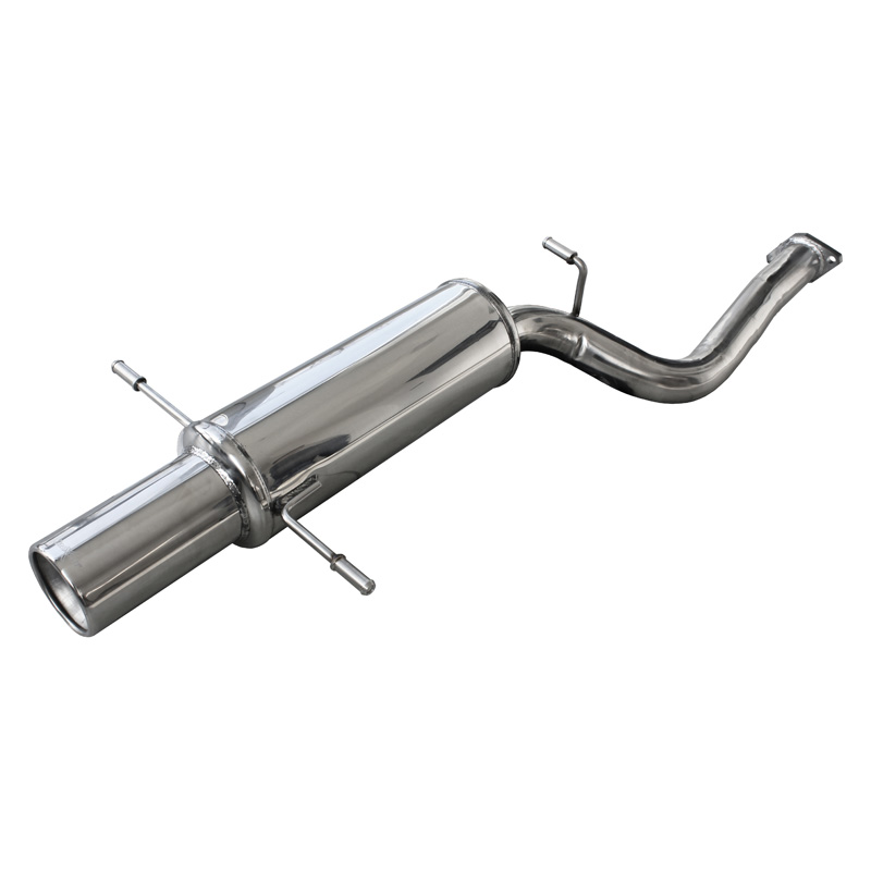 100% RVS Sportuitlaat  Subaru Impreza 4WD 2.0 STi 2002- 102mm