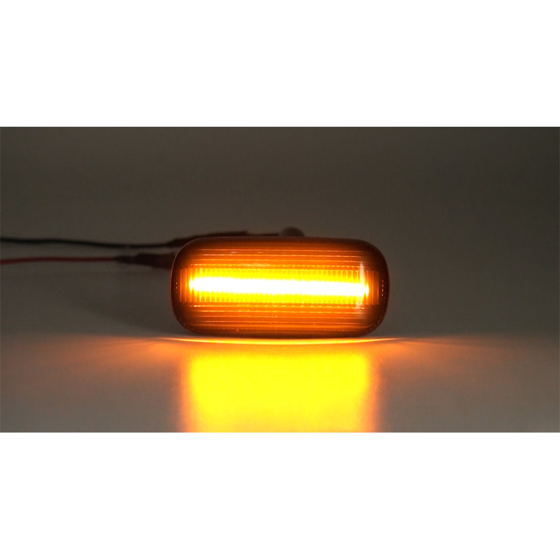 Set LED Zijknipperlichten  Audi diverse modellen - Rookgrijs - incl. Dynamic Running Light