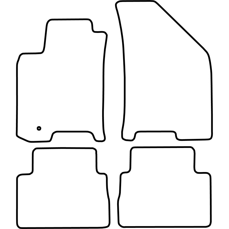 Automatten Velours  Chevrolet Lacetti 2005-2010