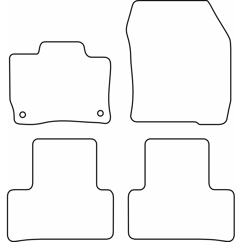 Automatten Velours  Opel Astra-e (L) HB 2023-