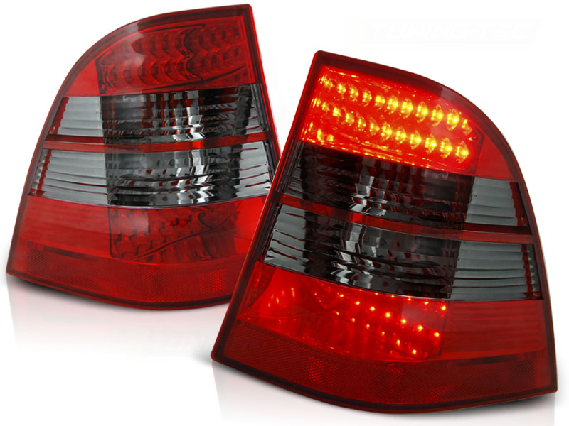Achterlichten Mercedes M-Class 02-05 LED smoke