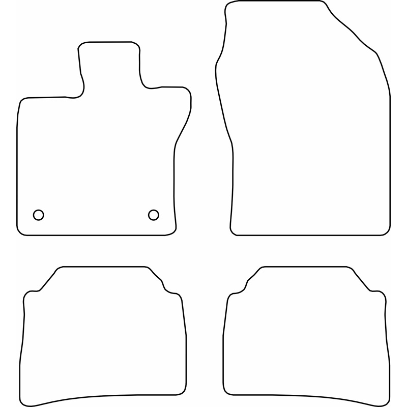 Automatten  Toyota Prius V (XW60) 2023-