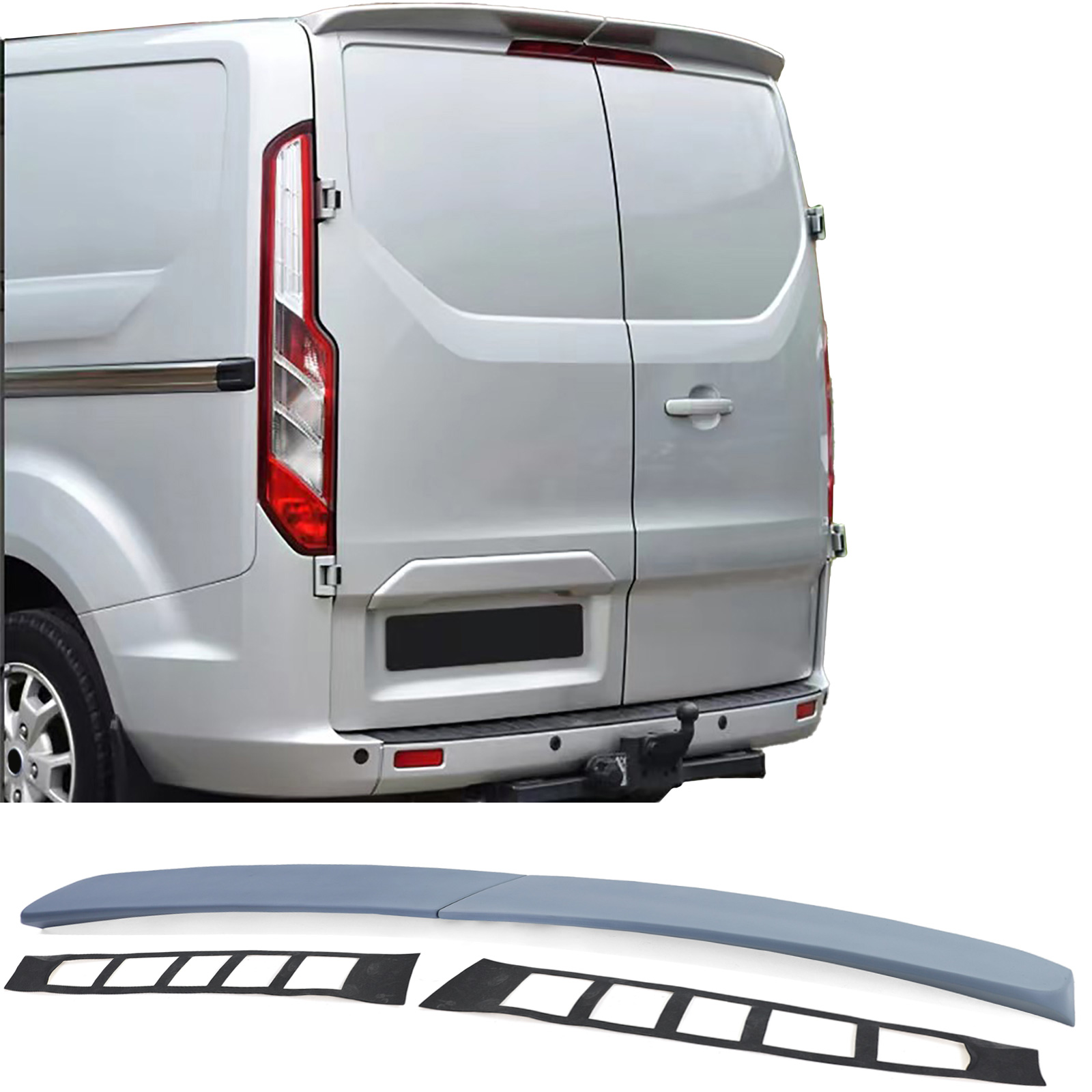 Spoiler Ford Transit Tourneo Custom V363 vanaf 2012