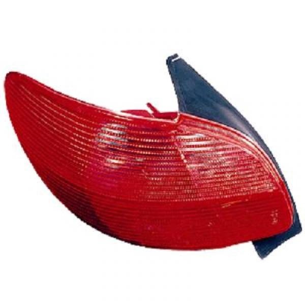 Achterlicht links Peugeot 206 98-03 NIET 206 CC