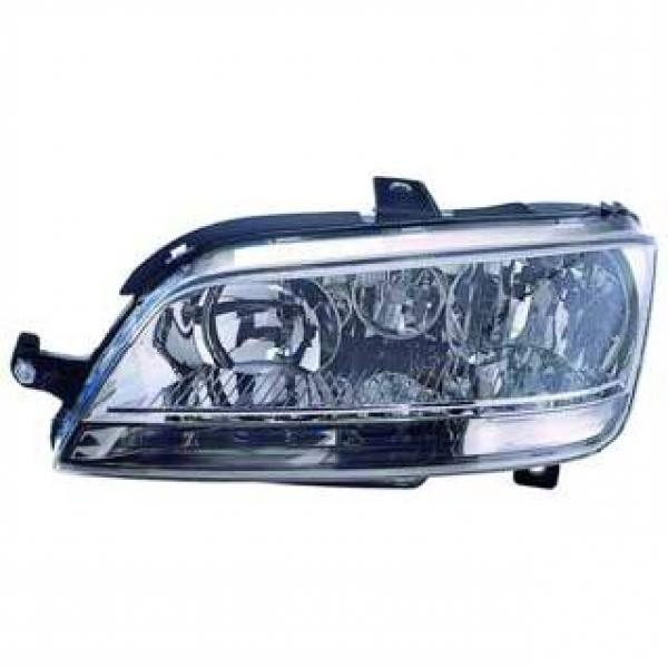Koplamp rechts IDEA. 04-05 TYC H7+H1+H1