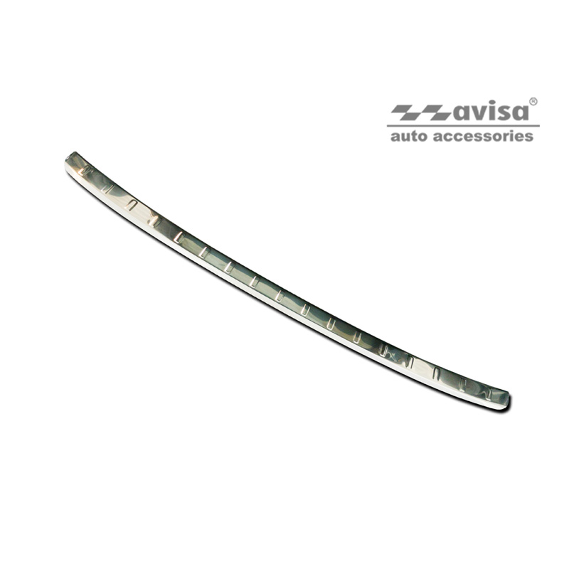 RVS Achterbumperprotector  Peugeot 208 II HB 5-deurs 2019-2023 & FL 2023- 'Ribs'