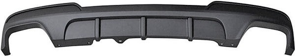 Achterdiffusor BMW F10 Duplex mat Zwart M-Pakket