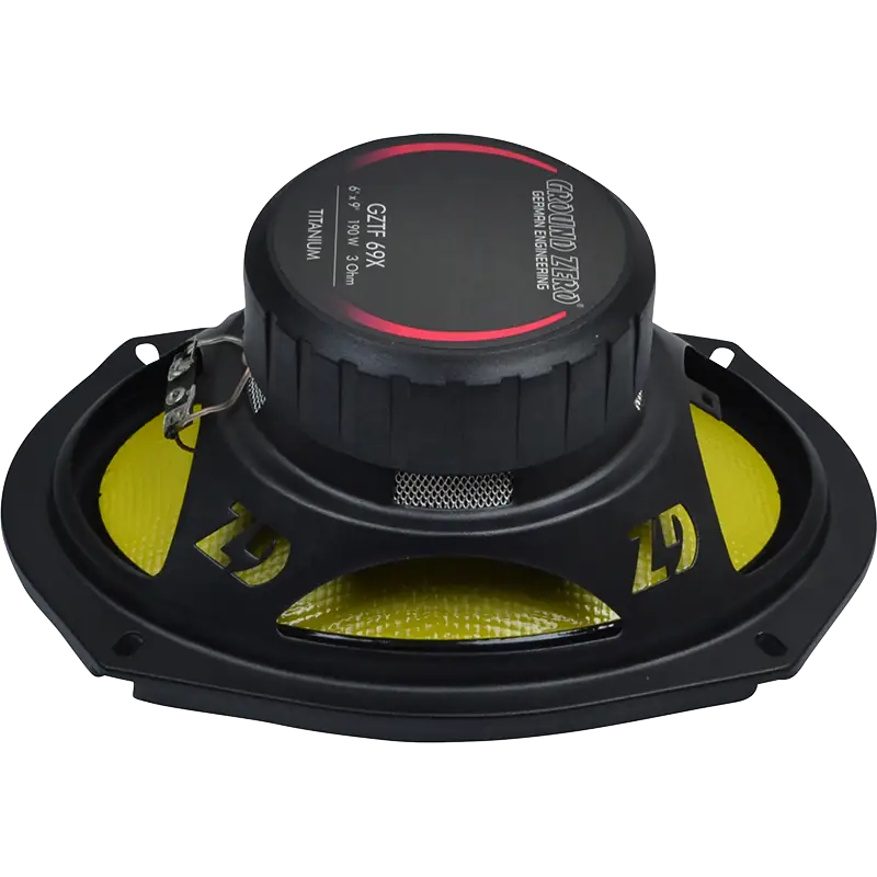 Ground Zero GZTF 69X 3 Way Coaxial System