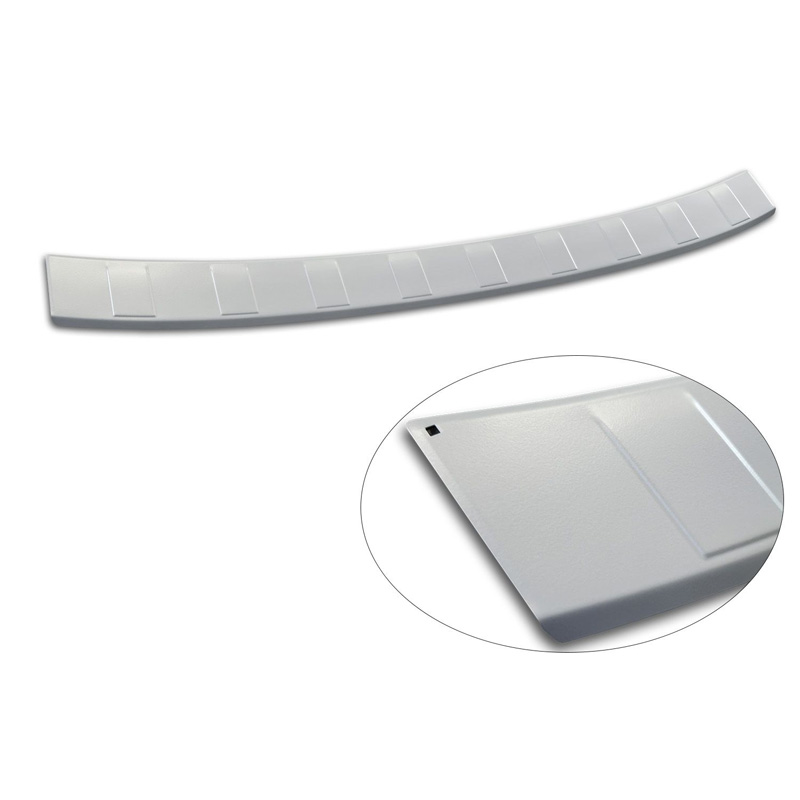 Avisa RVS gepoedercoate Achterbumperprotector  Volvo V60 II 2018- incl. Cross Country & R-Design 'Soft Silver'