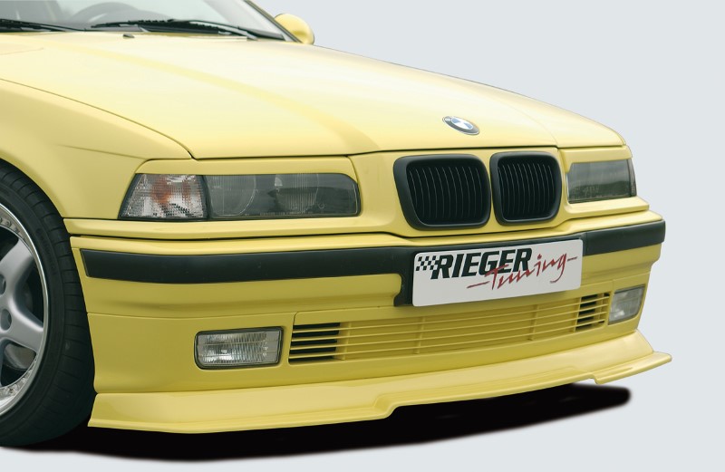 Voorspoiler voor orginele bumper BMW E36 Polyester Rieger