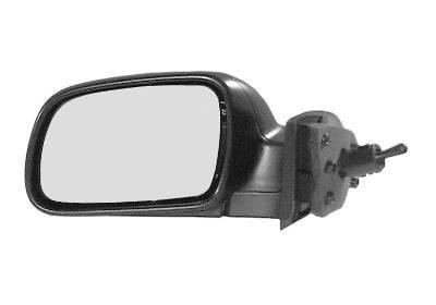 spiegel, met dode hoek, links Peugeot 307, 2005-2007