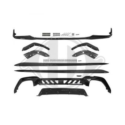 Bodykit BMW 3 Serie G20 Performance Style Glans Zwart Duplex