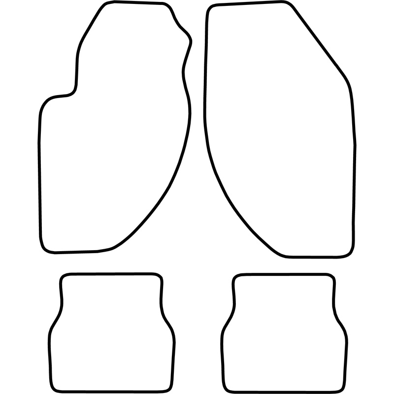 Automatten  Alfa Romeo 166 1998-2000