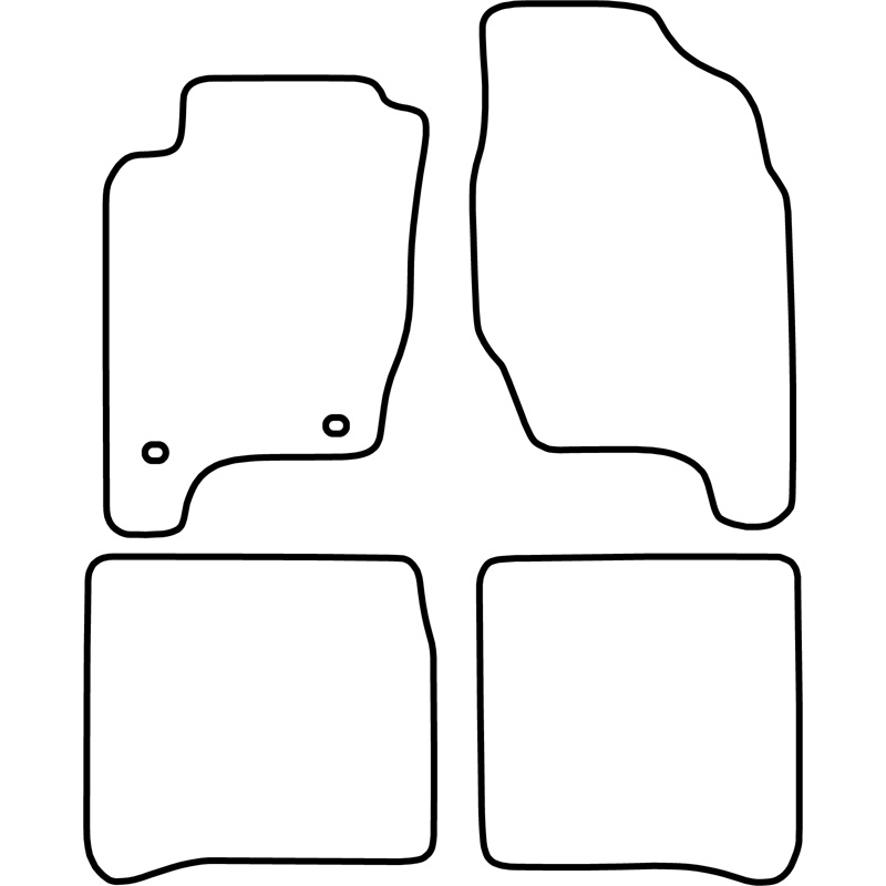 Automatten  Toyota Carina E 1992-1997