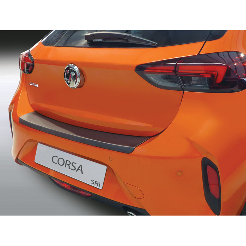 ABS Achterbumper beschermlijst  Opel Corsa F GS-Line 5 deurs 2019-  Zwart