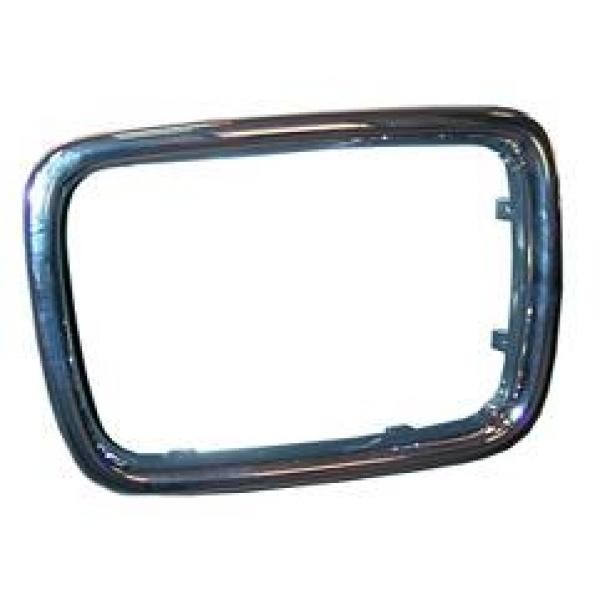 Chroom rand links BMW E34 94-95 BREEDE NIER