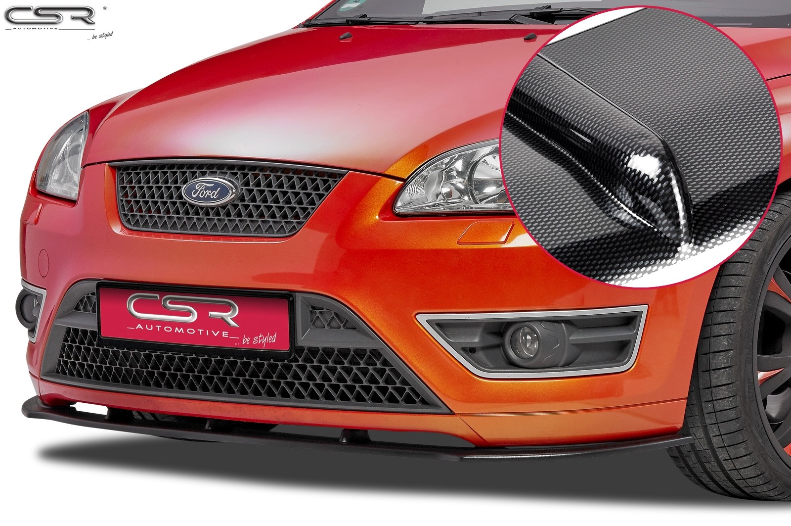 Voorspoiler Ford Focus II ST CSL135-C