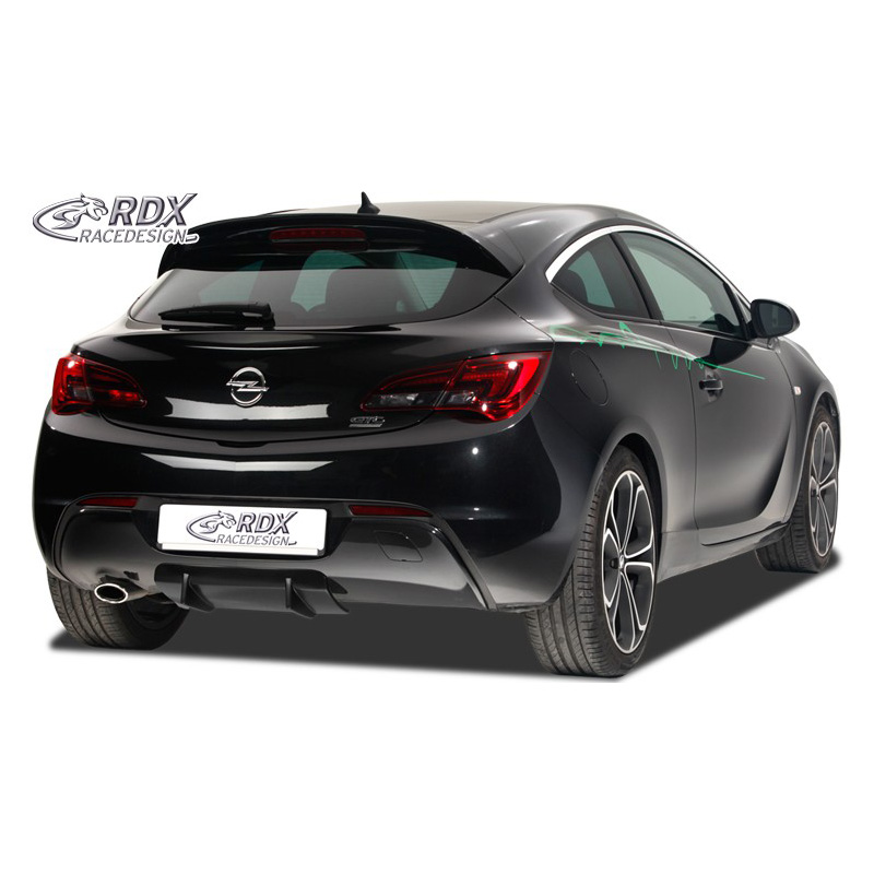 Achterskirt 'Diffusor U-Diff'  Opel Astra J GTC 2009-2015 incl. OPC-Line (PU)