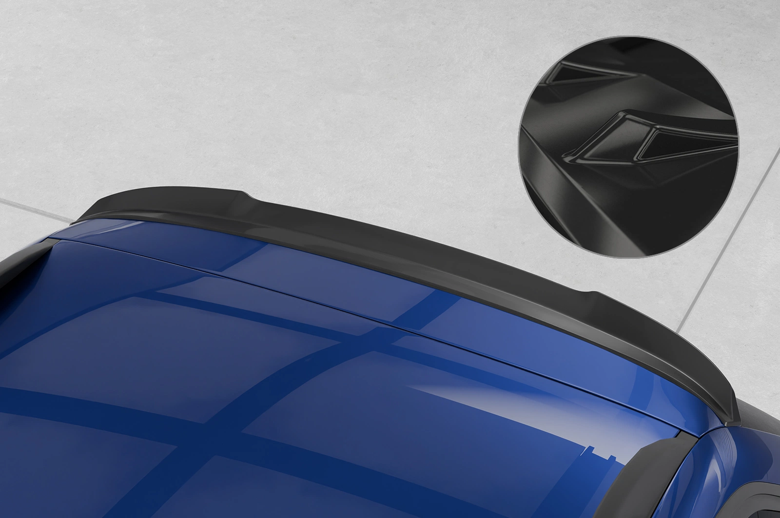 Achterspoiler BMW 3er E46 glans zwart