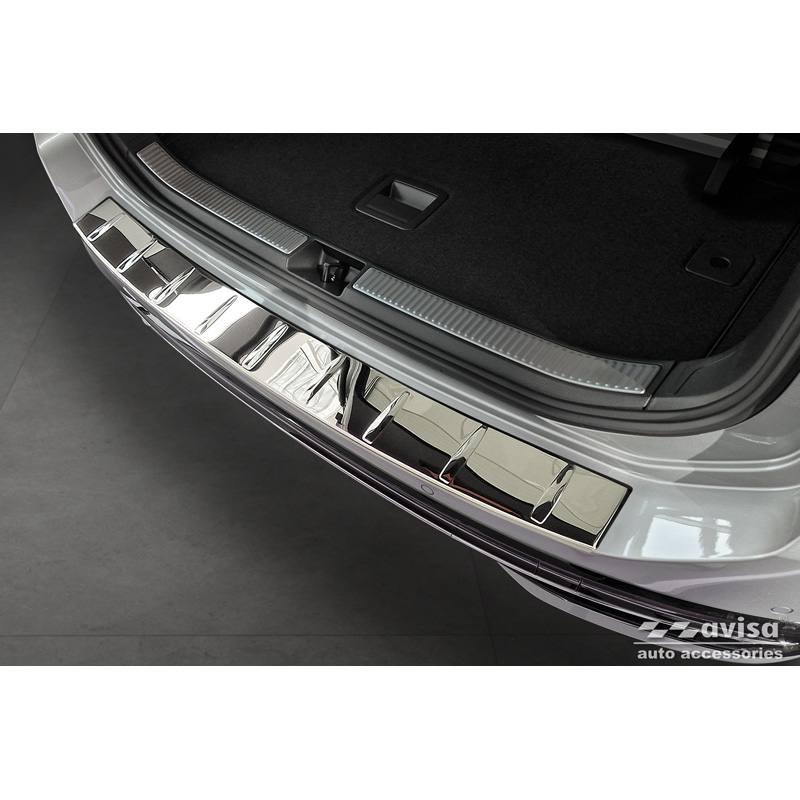 Chroom RVS Achterbumperprotector  Volkswagen Passat Variant (CJ5) 2023- 'Ribs'