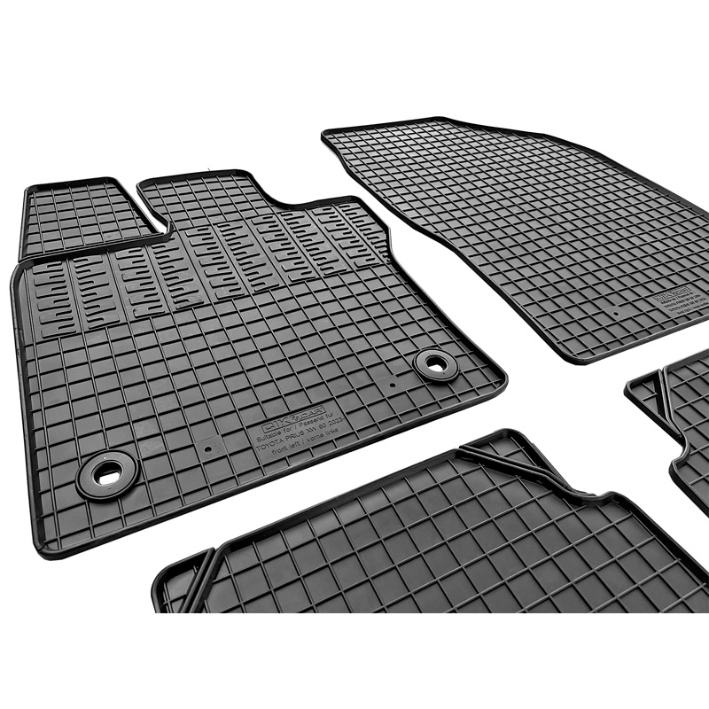 Rubber matten  Toyota Prius V 2023- (4-delig + montagesysteem)
