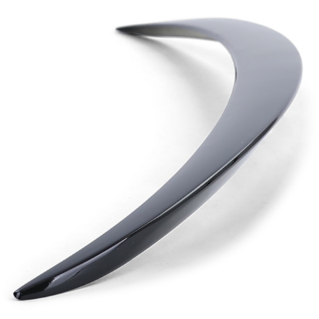 Achterklep spoiler Mercedes C-klasse W205 Glanzend zwart