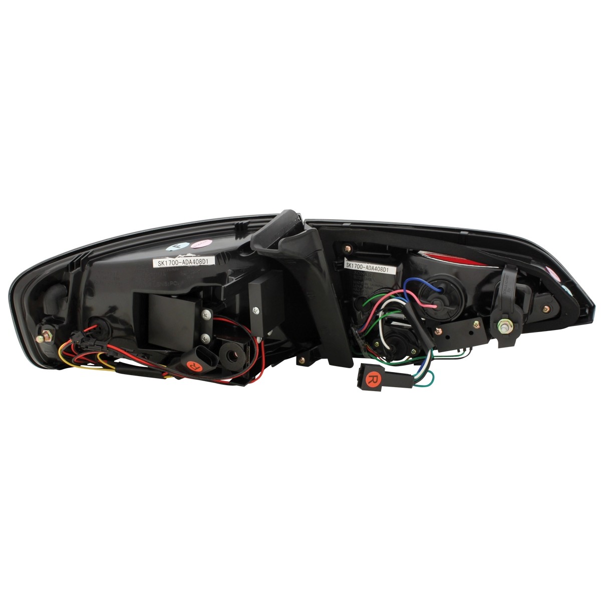 Achterlichten Audi A4 B8 07-11 Limousine Led Rood/smoke