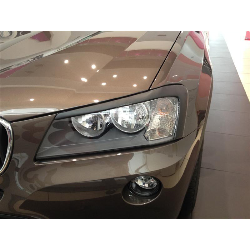 Koplampspoilers  BMW X3 F25 2010- (ABS)