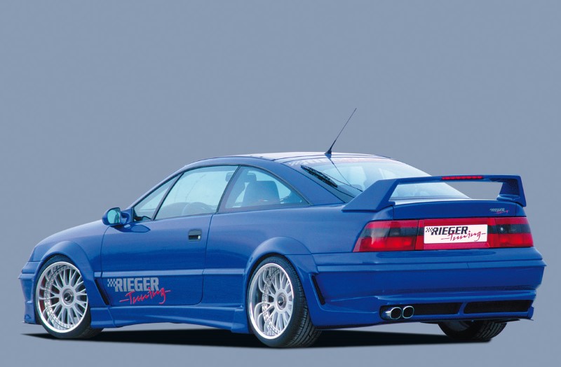 Spoilerzwaard voor Achterbumper Diffusor Opel Calibra Eindstuk max 80mm d