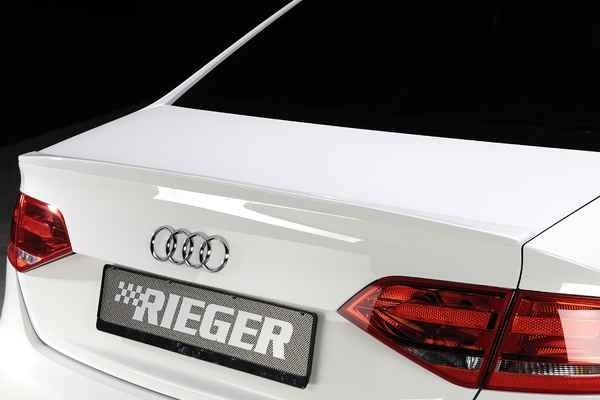 Achterklep spoiler Audi A4 B8 Rieger