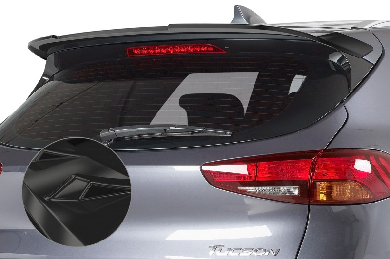 CSR achterspoiler Hyuandai tucson TL Glans zwart