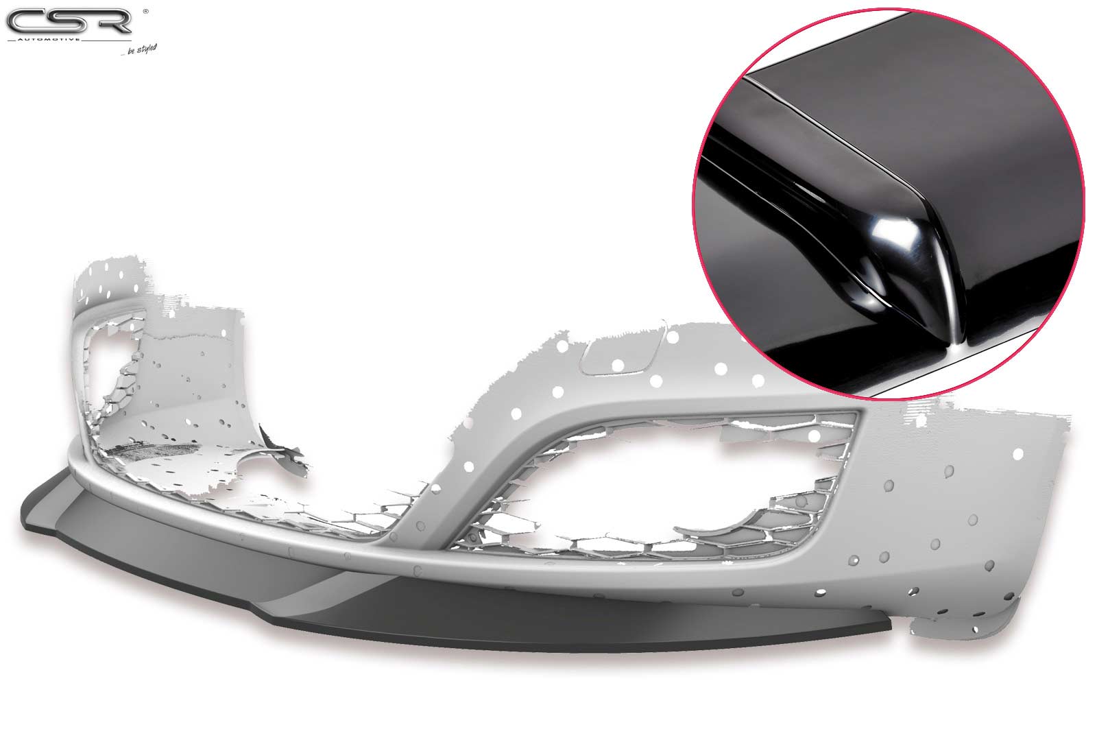 Voorspoiler Seat Exeo Glans Zwart