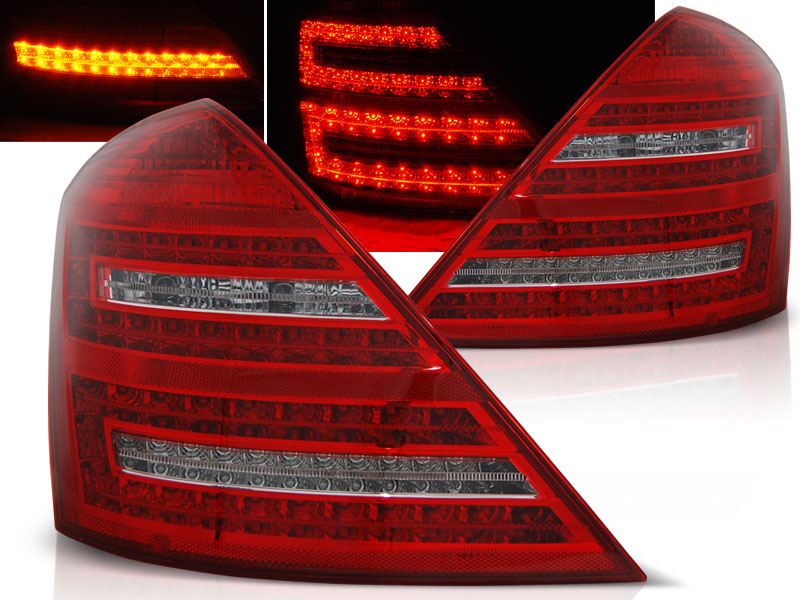 Achterlichten LED Mercedes S-klasse W221 rood/helder