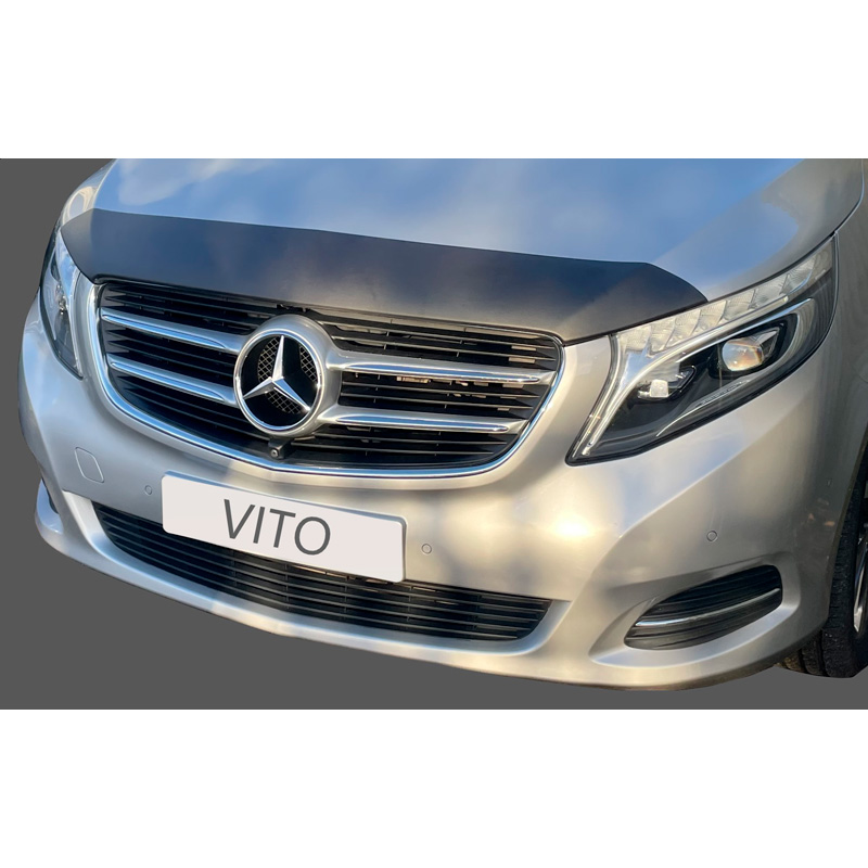 RGM Motorkap cover/beschermer  Mercedes Vito 2014- Zwart
