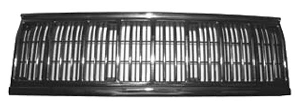 Radiator Grill CHEROKEE 91-96 Chroom/LACK./ZWART