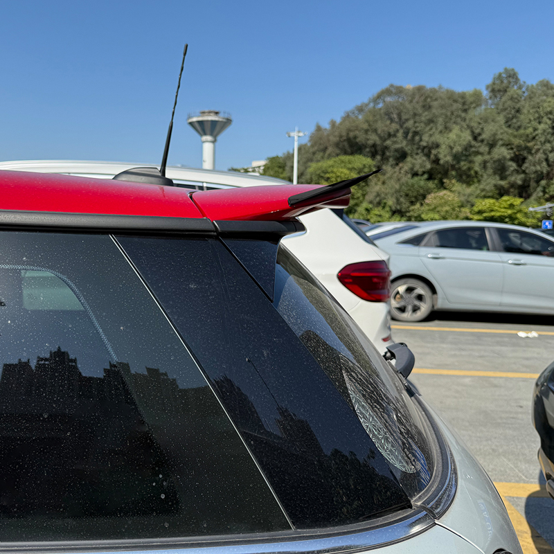 Dakspoiler (Spoiler Cap)  Mini F55/F56 Cooper S JCW 2013-2024 (ABS Glanzend zwart)