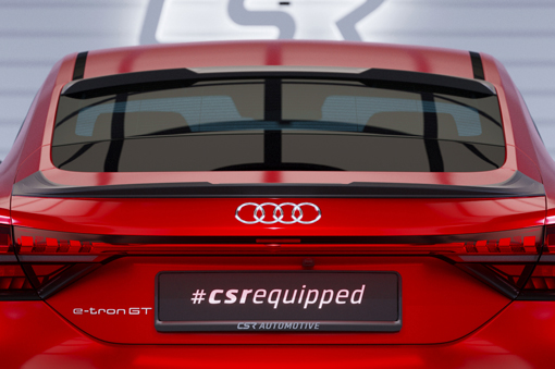 Spoiler Audi E-Tron GT CSR Glans Zwart