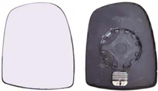 BuitenSpiegel glas rechts VIVARO 01->> VERWARMBAAR/CONVEX