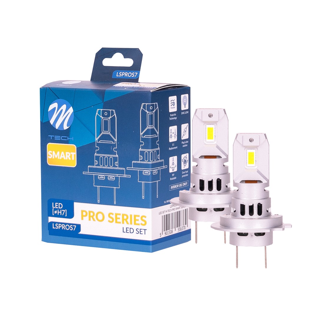 H7 LED Lampen M-TECH Pro Smart Series 6000k