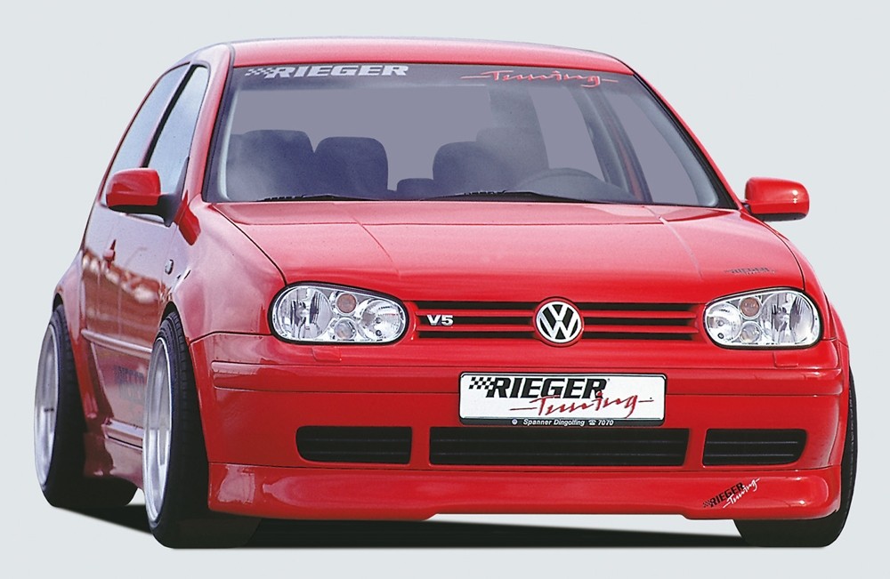 Voorspoilerlip VW Golf IV niet Tdi Rieger