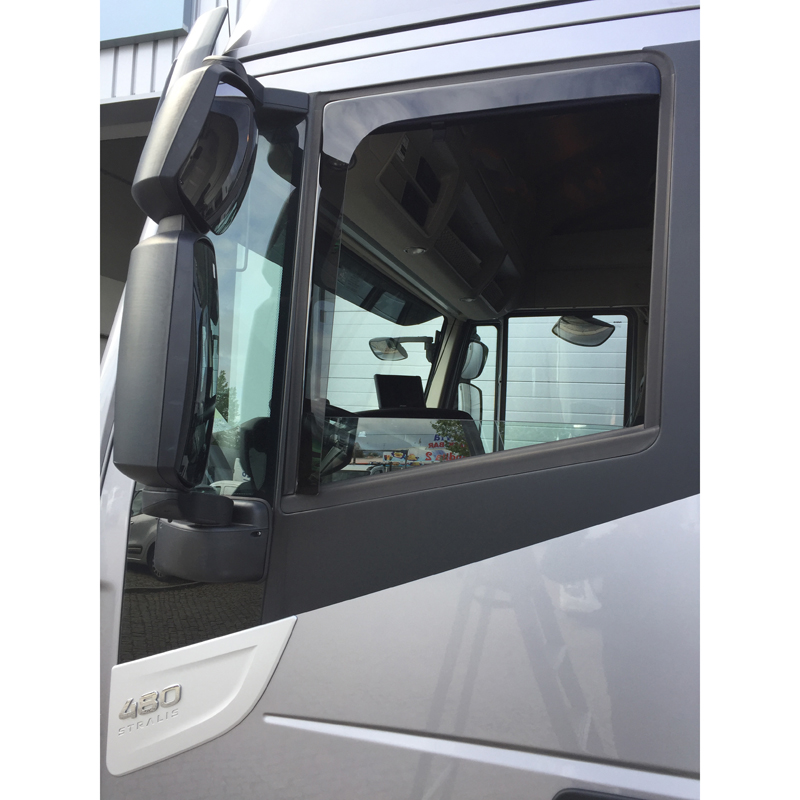 DGA Zijwindschermen  Mercedes Actros 2012- & Antos/Arocs (FD) 2013- & Actro/E-Actro 5G MP5 2024- (2-delig)