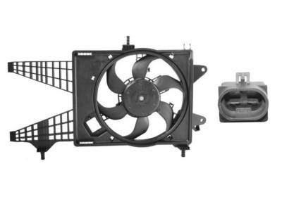 ventilator, 1.9D/JTD, geen airco Fiat Punto, 2003-2009
