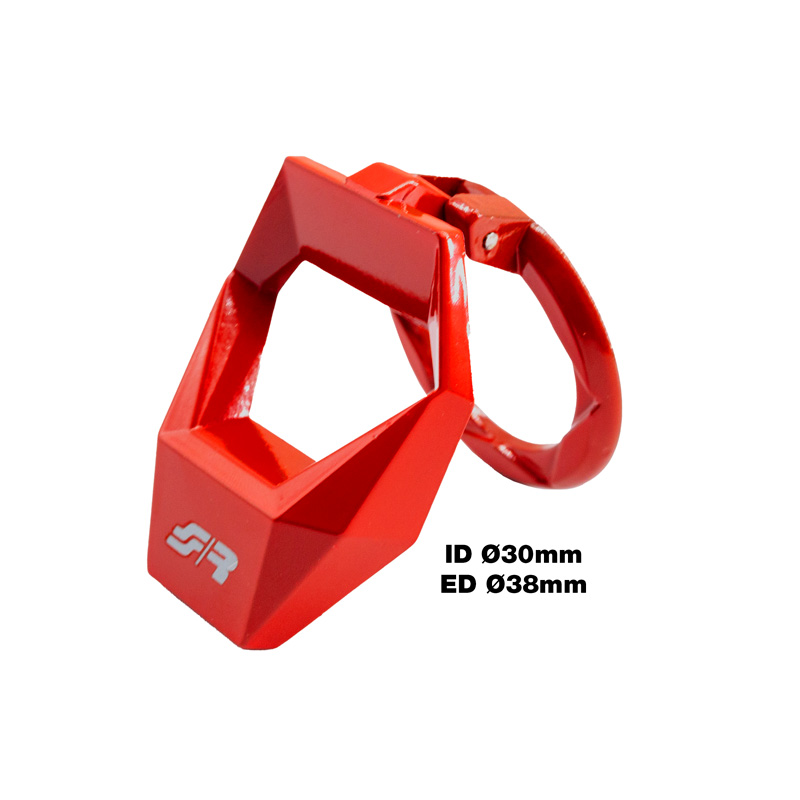 Simoni Racing Startknop Afdekking - Rood - Ø30mm