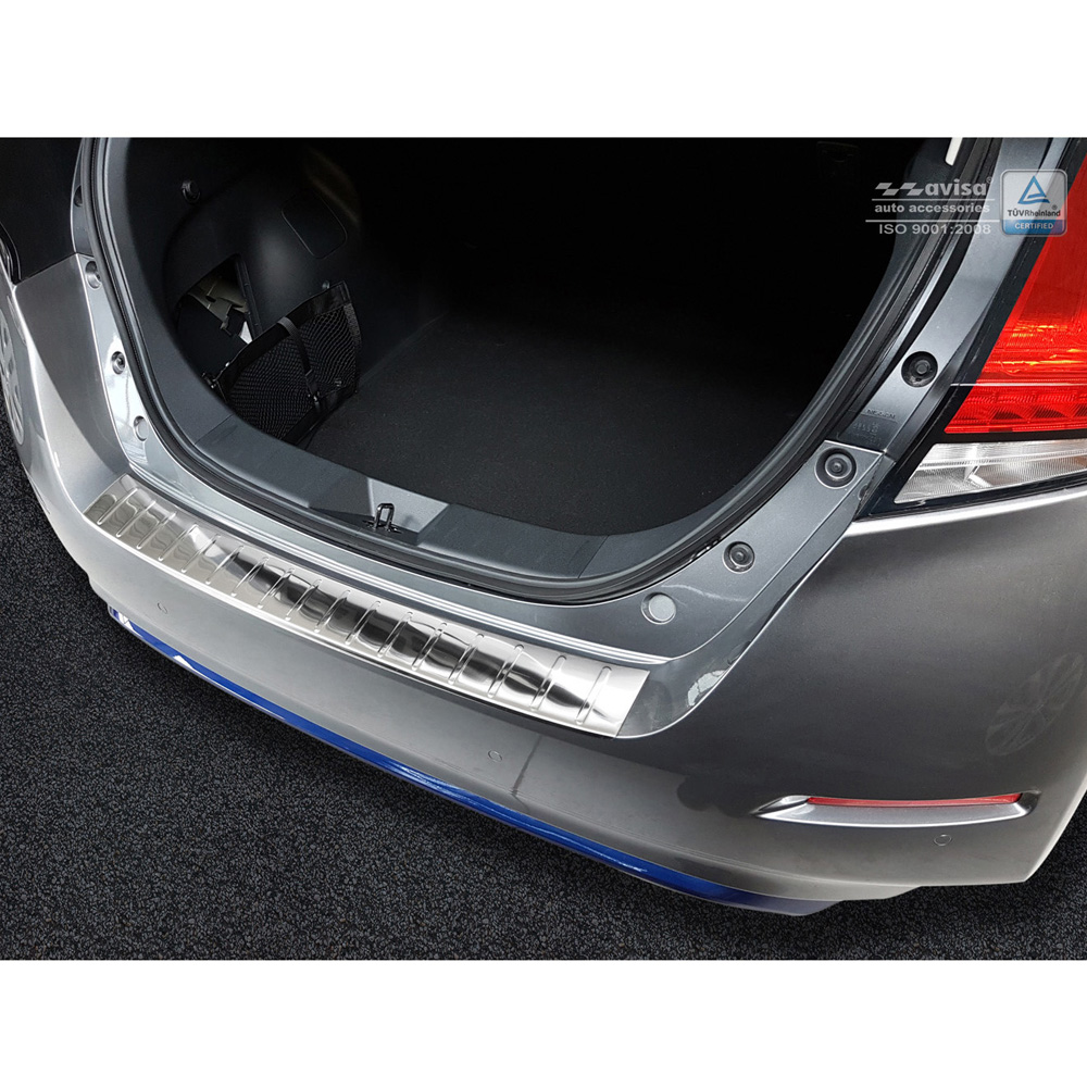 RVS Achterbumperprotector  Nissan Leaf II 2017-2021 & FL 2021- 'Ribs'