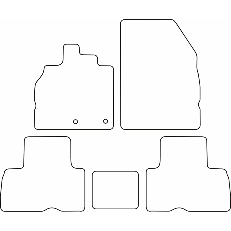 Automatten  Renault Scenic 2009-2015