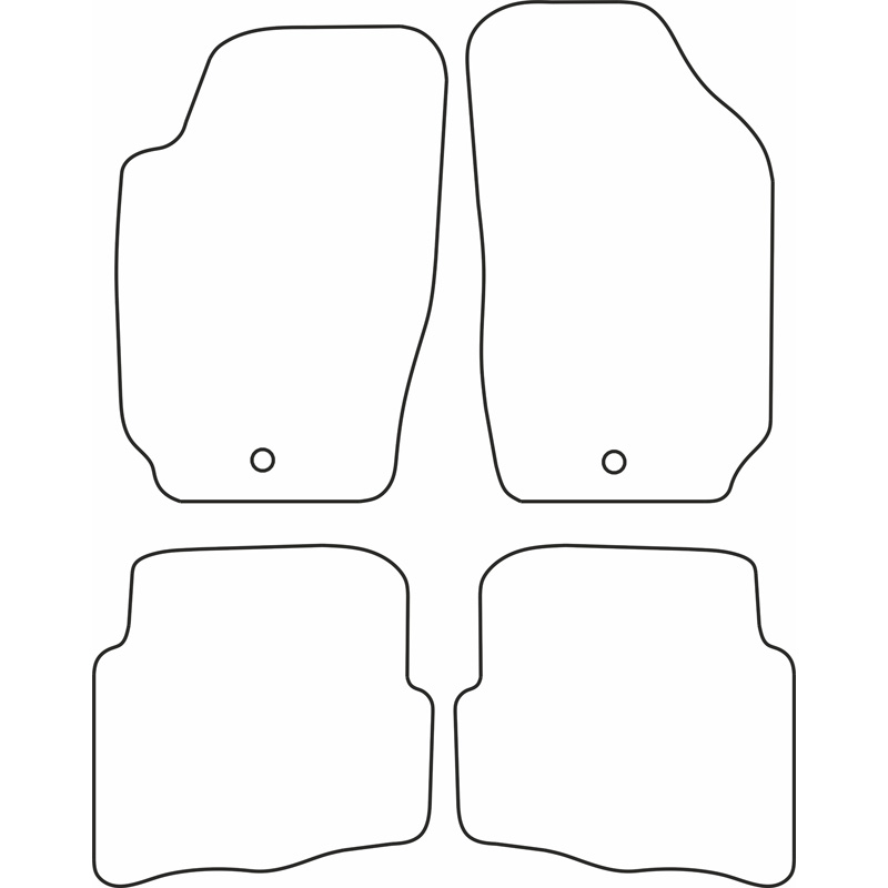 Automatten  Seat Ibiza 2004-2008 / Cordoba 2004-2009