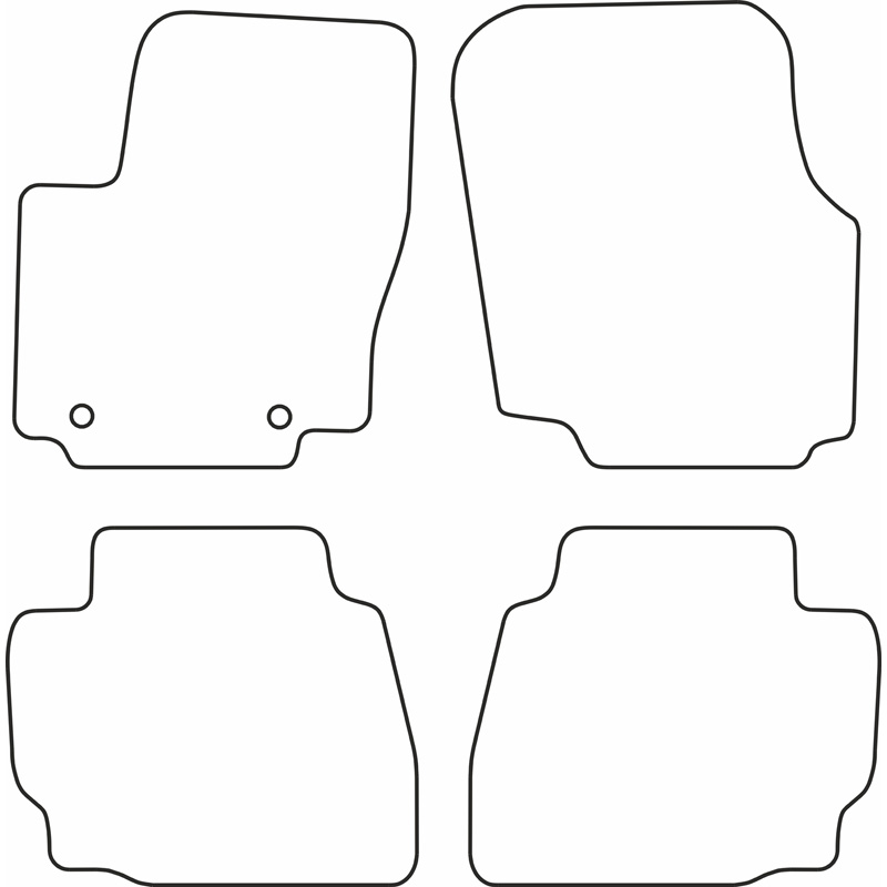 Automatten  Ford Mondeo 2007-2013