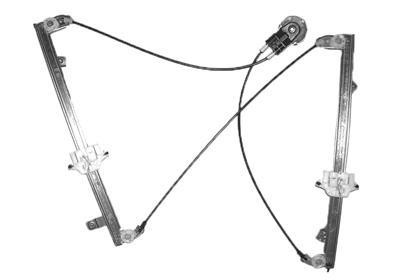 raammechanisme, handbediend, voor, links Citroen Berlingo, 1996-